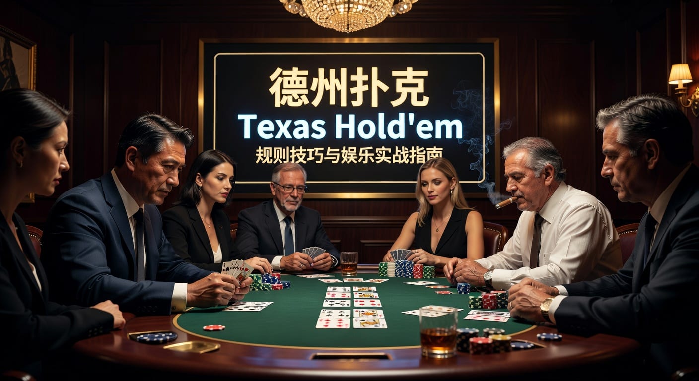 德州扑克 Texas Hold'em：新手入门到策略进阶的深度解析
