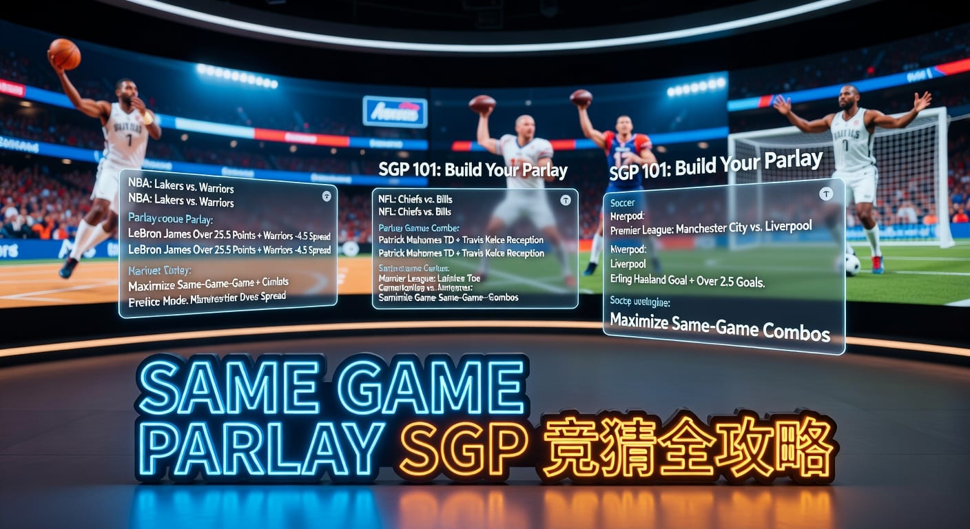 Same Game Parlay (SGP) 玩法深度解析：资深玩家实战技巧