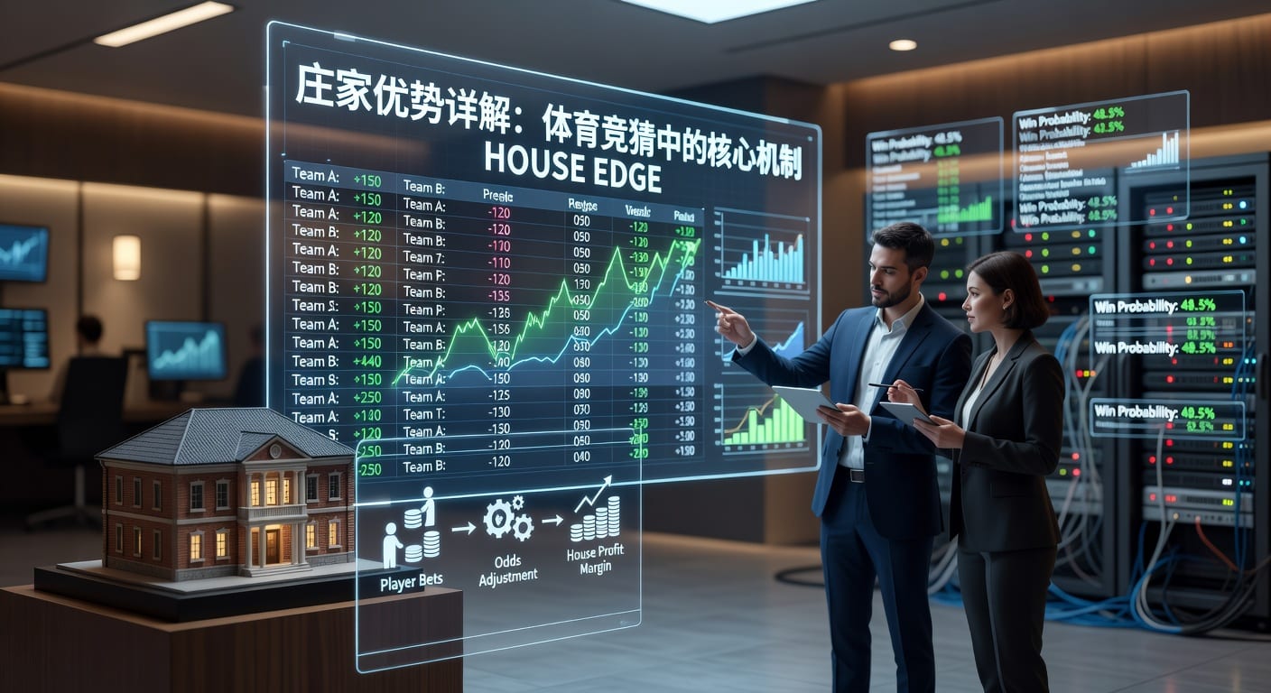 庄家优势House Edge解析：伟德体育揭秘博彩盈利与风险控制