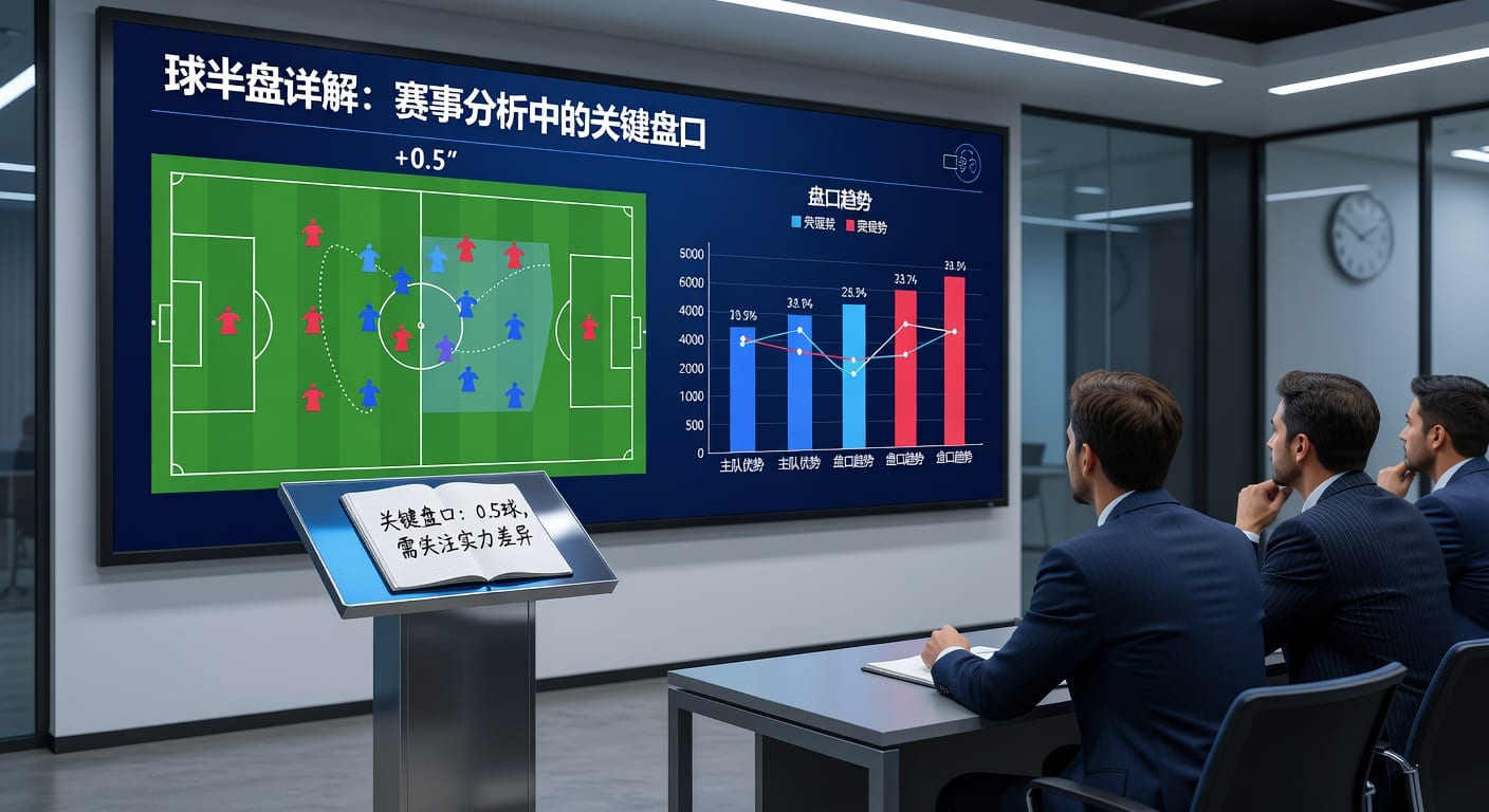 球半盘：资深分析师解读足球让球盘口玩法