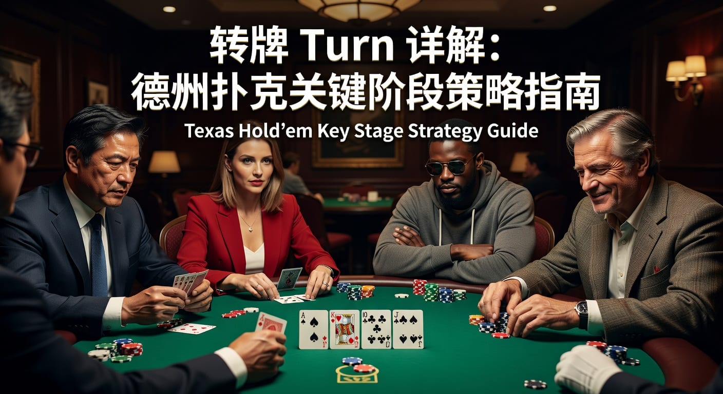 转牌 turn 实战解析：节奏判断与读牌思路