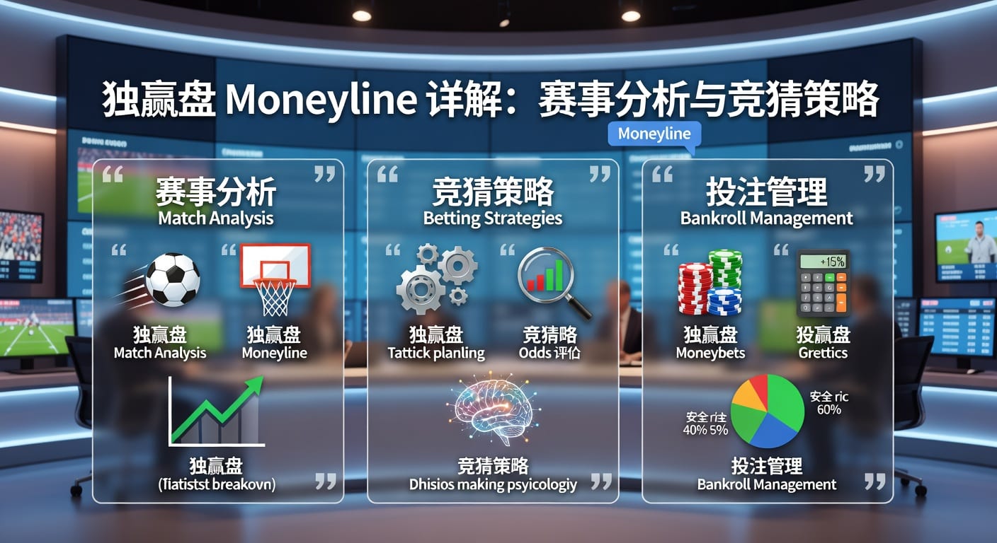 独赢盘 moneyline实战指南｜伟博体育 APP下载最新版