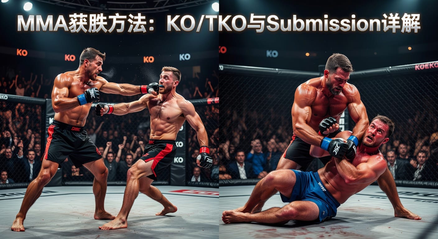 MMA方法 method of victory KO/TKO Submission 赛前解读