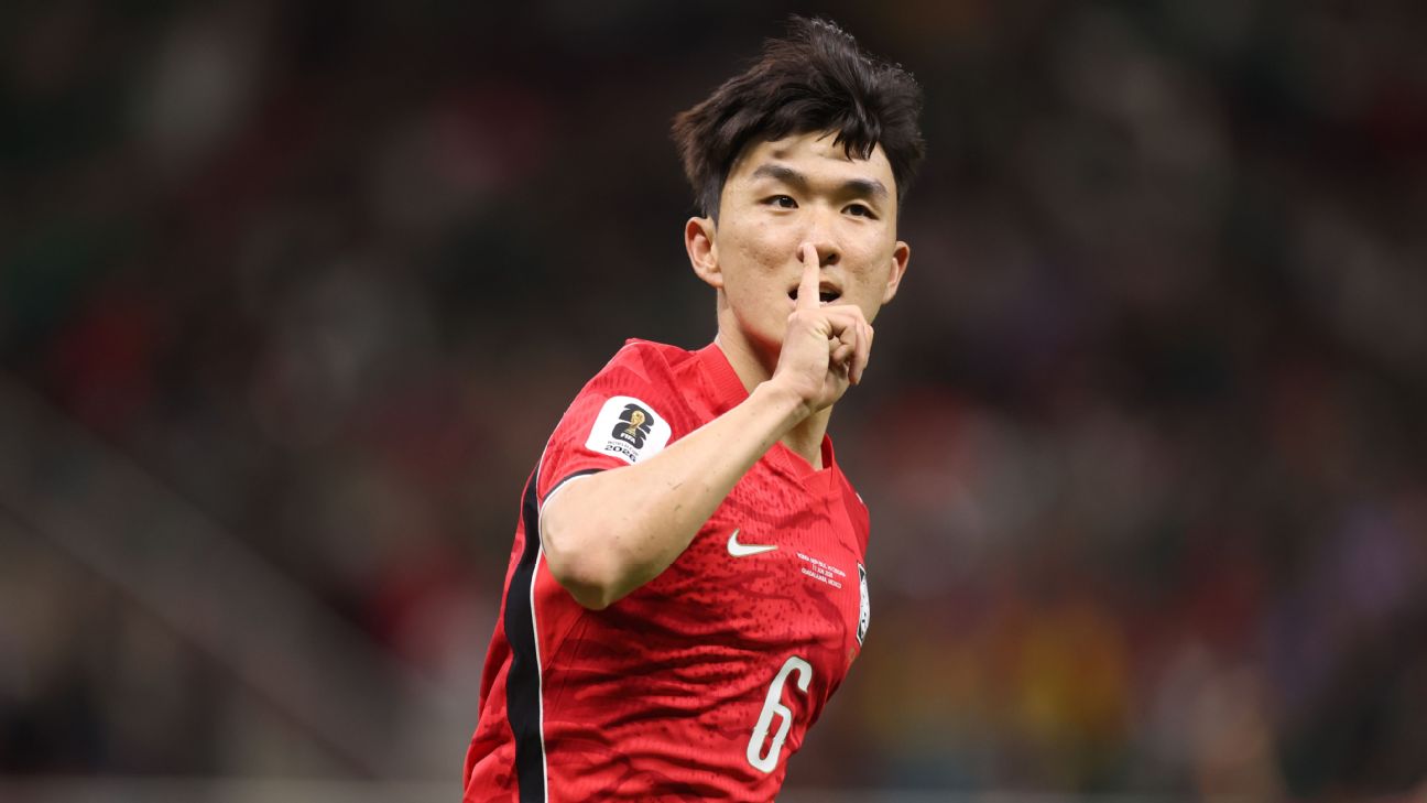 韩国队绝地反弹2-1逆转捷克，世界杯迎来开门红